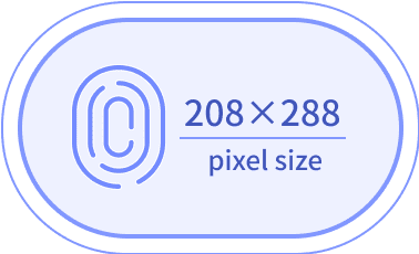 成功推出208×288 pixel size指紋辨識感測IC。