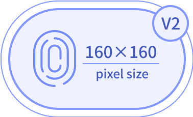 成功推出第二代160×160 pixel size指紋辨識感測IC，適用於智慧型手持設備。